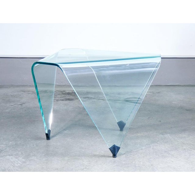 Triangolo Coffee Table in Crystal by Rimadesio For Sale - Image 9 of 14