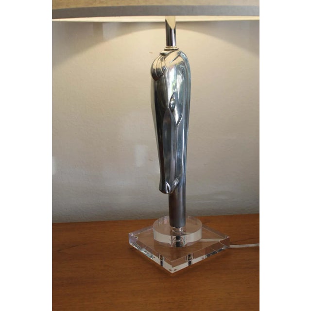 Horse Head Lamp Attributed to Viktor Schreckengost For Sale In Palm Springs - Image 6 of 8