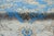 Textile Light Blue Floral Antique Persian Overdyed Wool Rug With Medallion Motif For Sale - Image 7 of 10