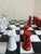 Chess Coffee Table with Wrought Iron and Ceramic Board, Ceramic Game Pieces, 1960s For Sale - Image 13 of 18