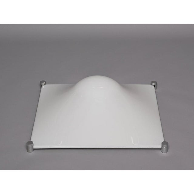 Mid-Century Modern Bolla Lamp in White Acrylic Glass by Elio Martinelli for Martinelli Luce, Italy, 1960s For Sale - Image 3 of 15