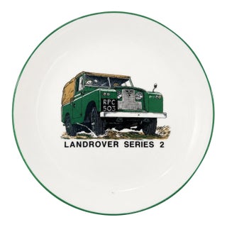 Vintage Land Rover Series 2 Porcelain Dish Made in England For Sale