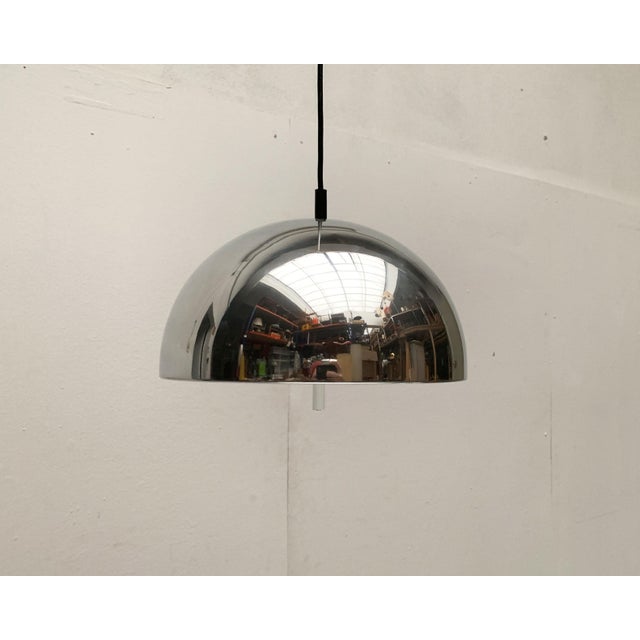 Mid-Century German Space Age Dome Pendant Lamp from Staff Leuchten, 1960s For Sale - Image 16 of 18