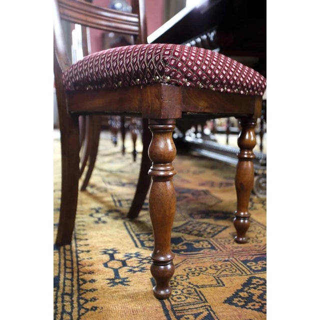 Brown Chairs Ludvík Filip, Set of 8 For Sale - Image 8 of 12