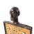 Hand-carved Luba Divination Plank from the Democratic Republic of the Congo. These pieces usually are decorated with beads...