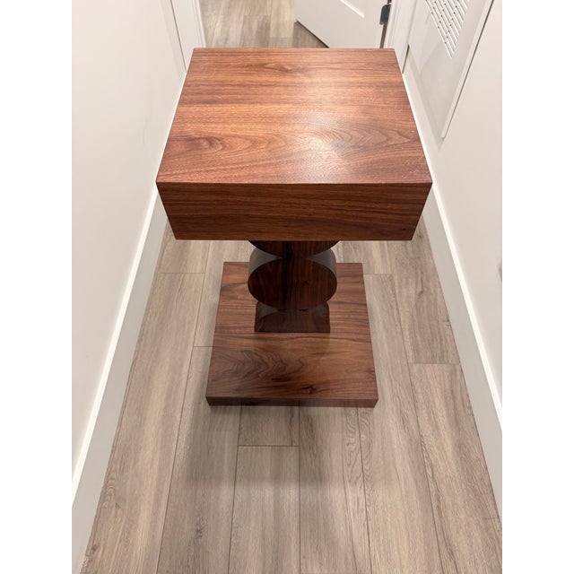 Constantin Brancusi 1990s Custom-Made Oak Pedestal For Sale - Image 4 of 4
