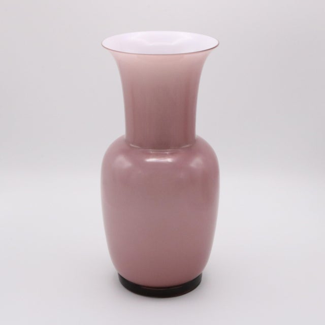 Glass 1980s "Incamiciato" Italian Art Glass Vase by Tomaso Buzzi For Sale - Image 7 of 10