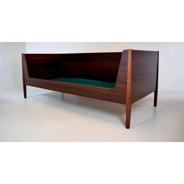 Poul Hundevad Rosewood Danish Mid-Century Daybed Sofa by Kai Winding for Poul Hundevad For Sale - Image 4 of 12