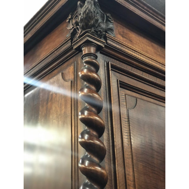 Louis XIII Double Headed Eagle Buffet Deux Corps For Sale In Atlanta - Image 6 of 7