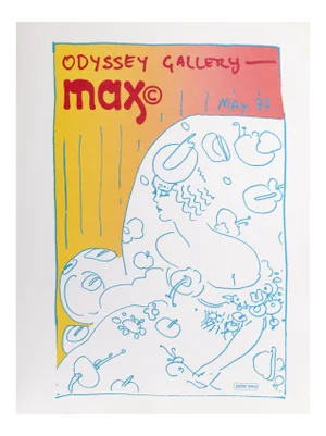 Peter Max, Odyssey Gallery 2, Pop Art Exhibition Poster