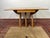 John Widdicomb 1960s John Widdicomb Champagne Drop Leaf Dining Table-With Two Leaves For Sale - Image 4 of 11