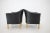 Set of Leather Easy Chairs from Mogens Hansen, Denmark, 1970s For Sale - Image 3 of 7