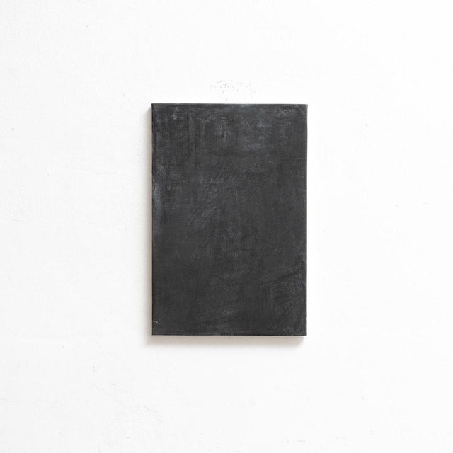 Painting in charcoal on linen made by Enrico Dellatorre. The expressive vision of Enrico is an exploration of space in the...