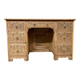 18th Century English Oak Desk For Sale