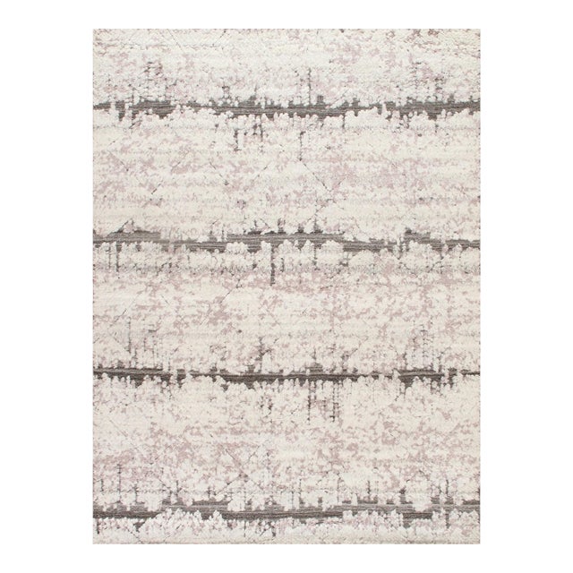 Pasargad Home Vogue Ivory Wool Area Rug- 9'11" X 13' 9" For Sale