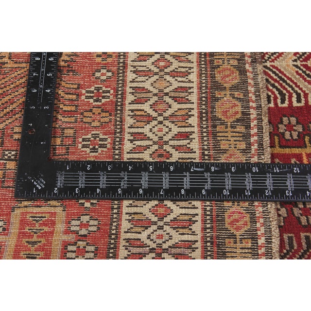 Textile Antique Caucasian Shirvan Rug, 04'00 X 05'09 For Sale - Image 7 of 10