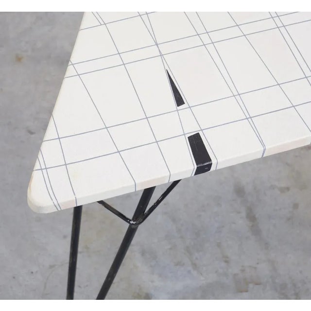 Model T2 Tangram Side Table by Willy Van Der Meeren for Tubax, 1954 For Sale - Image 9 of 15