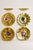 Antique French Majolica Fruit Plates from Sarreguemines, 1890s, Set of 12 For Sale - Image 5 of 9