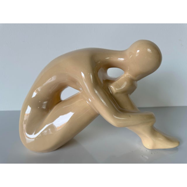 Ceramic 1970's Mid-Century Modern Nude Female Sculpture by Jaru of California For Sale - Image 7 of 10
