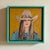 Pop Art Portrait of a Cowgirl Embellished Painting by Michelle Heimann . For Sale - Image 3 of 3