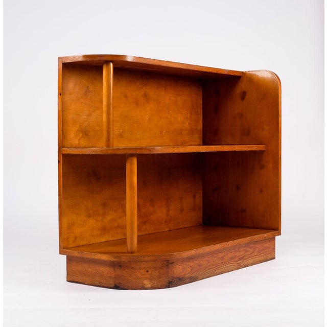 Freestanding bookshelf produced in Sweden, 1930s.Good vintage condition with signs of usage.