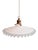 Suspension Light in White White Opaline, 1930s For Sale