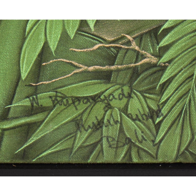 Contemporary Painting of a Tropical Scene by W. Kuparyadi For Sale - Image 3 of 8