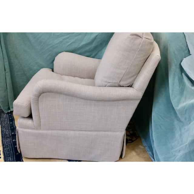 Late 20th Century English Arm Chair for Colony Interiors For Sale - Image 4 of 6