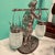 Mid-Century Modern Bombay Co. Silver Plated Nubian Man Salt & Pepper Shaker, Condiment Basket 2001 For Sale - Image 13 of 18