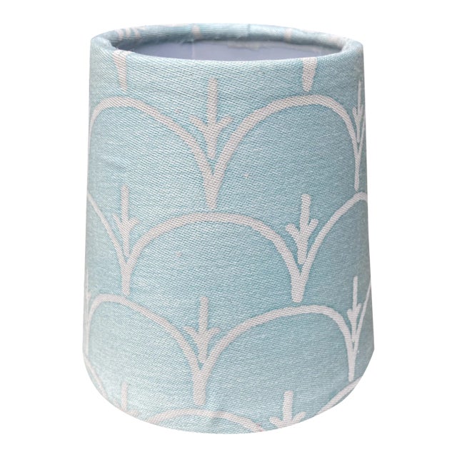 Fortuny Fabric Chandelier Shade For Sale