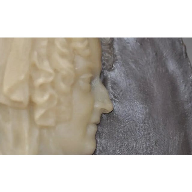 Richard Cockle Lucas, Medal Sculpture, 1853, Wax For Sale - Image 3 of 9