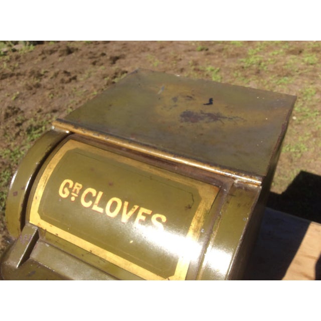 Antique Tole Spice Displays - A Pair For Sale - Image 10 of 11