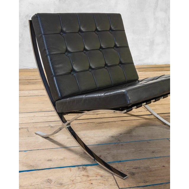 Ludwig Mies van der Rohe Mod. Mr90 Barcelona Lounge Chairs by Ludwig Mies Van Der Rohe for Knoll Inc. / Knoll International, 1960, Set of 2 For Sale - Image 4 of 7