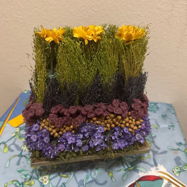 Contemporary Layered Centerpiece Floral Decor For Sale - Image 3 of 7