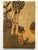 Antique Carved Wood Plaque With Native American Guide & Trapper For Sale - Image 4 of 6