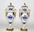 Antique FBS Sevres Style Blue Cobalt Porcelain and Gilt Vase Urn Luis XVI Style Hand Painted Made in France Paris- a Pair For Sale - Image 4 of 10