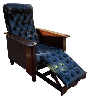 Glenisters Patent Reclining Gaming Armchair in Mahogany