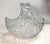 American Large Vintage Hand Cut Clear Crystal Glass Flower Basket Centerpiece Bowl For Sale - Image 3 of 13