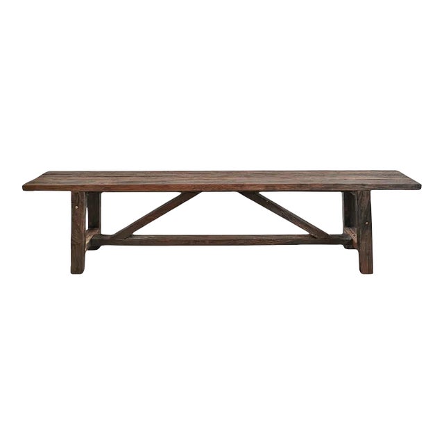 Dark Teak Dakota Bench For Sale