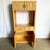 Boho Chic Coastal Bamboo and Wood Etagere/Cabinet For Sale - Image 4 of 12