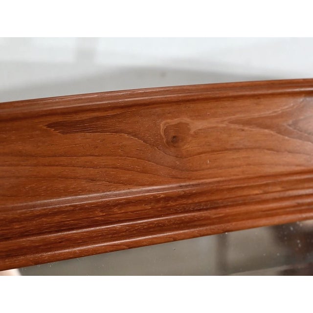 Art Nouveau Mahogany Console Mirror, 1900s For Sale - Image 13 of 18