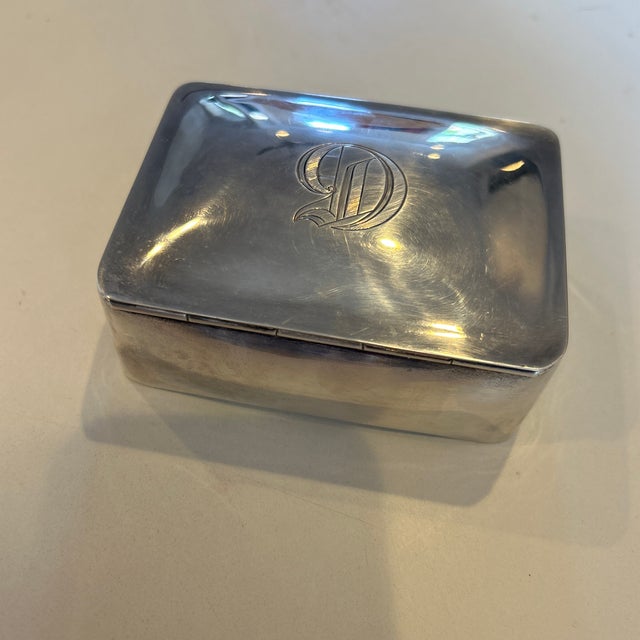 Mid 20th Century Eugen Ferner Sterling Lidded Box For Sale In Philadelphia - Image 6 of 8
