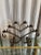 1930s Wrought Iron Oversized Candle Holders, Pair For Sale - Image 5 of 6