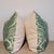 Traditional Soane Britain Pineapple Thread 22" Emerald Pillows For Sale - Image 3 of 7