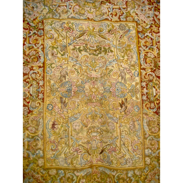Large Italian Baroque Embroidery 17 Century For Sale - Image 13 of 14