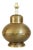 1950s Vintage Art Deco Brass Table Lamp For Sale