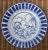 Ceramic Blue and White Italian Hand Painted Faenza Delft Plate For Sale - Image 7 of 7