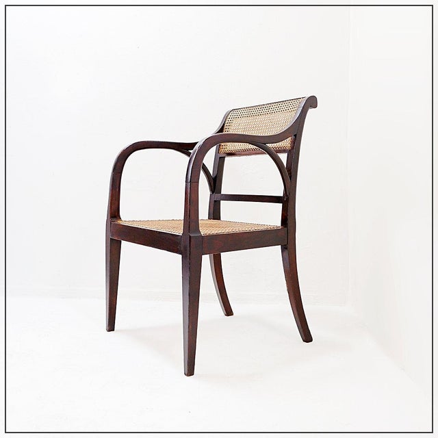 Mid-Century Modern Bentwood Chairs with Cane Seats and Backs, 1950s For Sale - Image 15 of 15