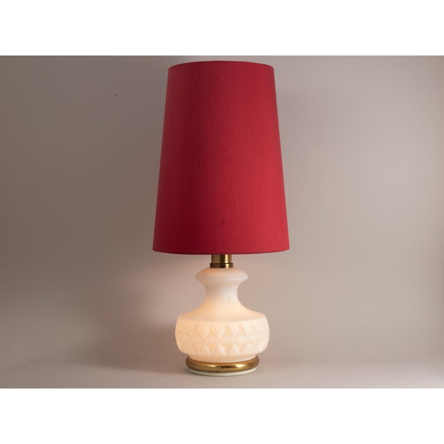 1960s 1960s Peill & Putzler Glass Table Lamp With Illuminated Base For Sale - Image 5 of 12