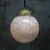 French Pink Glass Pendant Lamp For Sale - Image 4 of 7